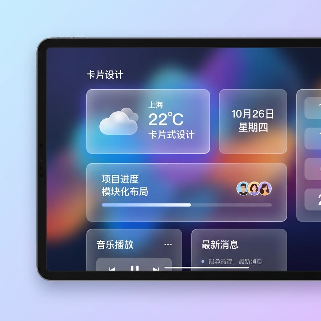 卡片式设计